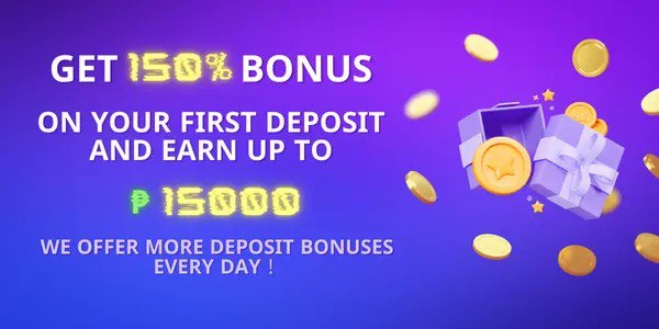 Casino promotion with a bright game interface